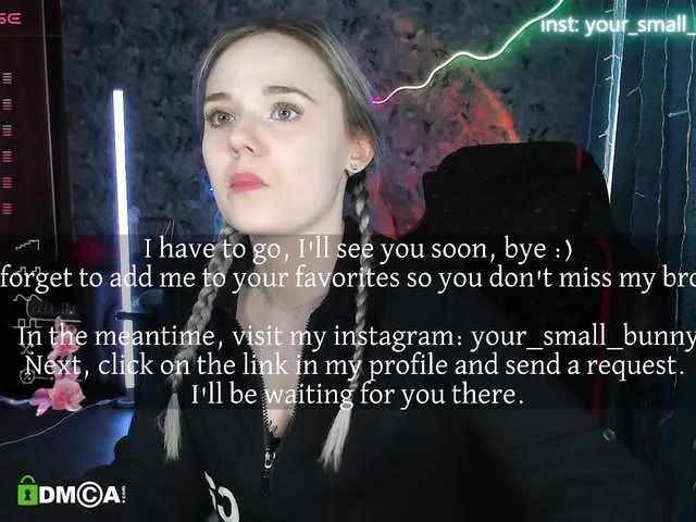 Freechat your-small-bunny on BongaCams