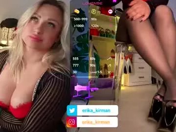 Freechat erika_kirman on Chaturbate