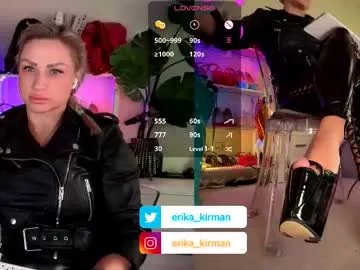 Freechat erika_kirman on Chaturbate
