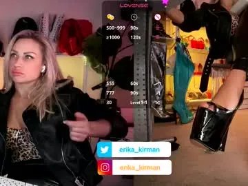 Freechat erika_kirman on Chaturbate