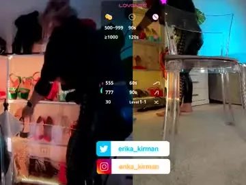 Freechat erika_kirman on Chaturbate