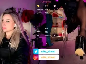 Freechat erika_kirman on Chaturbate