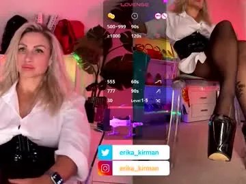Freechat erika_kirman on Chaturbate