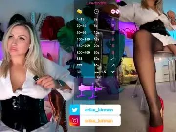 Freechat erika_kirman on Chaturbate