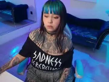 raven_celeste — Current Goal: Show tongue  at 25 tokens -- Next Goal: Flash titis  -- #goth #tattoo #bigtits #piercing #bigpussylips
