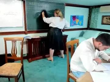 secretlesson — Naughty teacher  & bad student  Come decide his fate   // GOAL: Take out  his dick [97 tokens left] // EPIC GOAL: First blowjob for my student! [1756 tokens left] #teacher #new #milf #lovense #coup