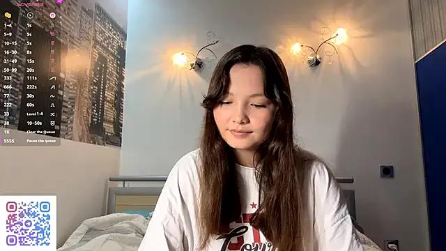 KiraVelvet — lick lips close to cam!